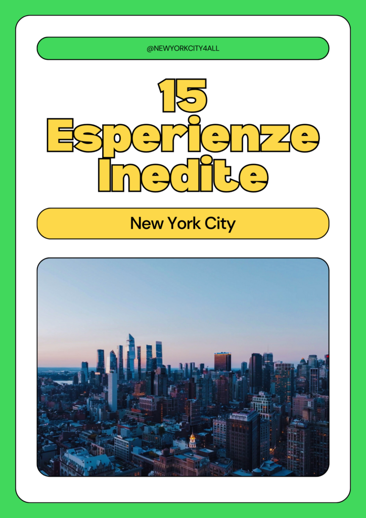 15 esperienze inedite a New York